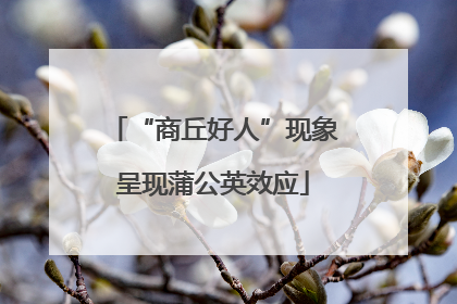 “商丘好人”现象呈现蒲公英效应