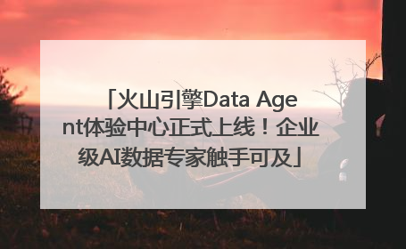 火山引擎Data Agent体验中心正式上线！企业级AI数据专家触手可及