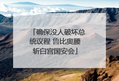 确保没人破坏总统议程 鲁比奥腰斩白宫国安会