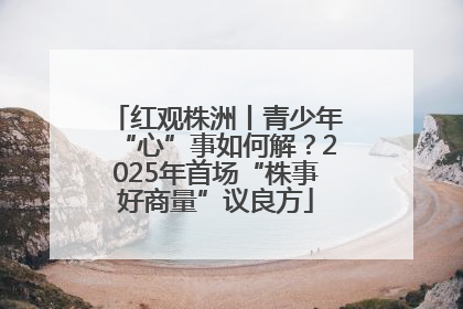红观株洲丨青少年“心”事如何解？2025年首场“株事好商量”议良方
