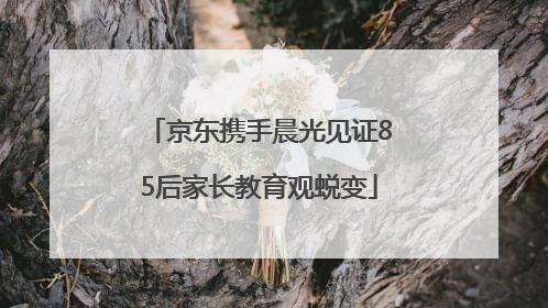 京东携手晨光见证85后家长教育观蜕变