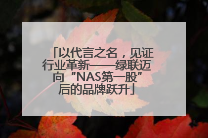 以代言之名，见证行业革新——绿联迈向“NAS第一股”后的品牌跃升