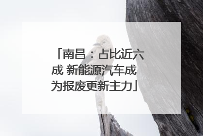 南昌：占比近六成 新能源汽车成为报废更新主力