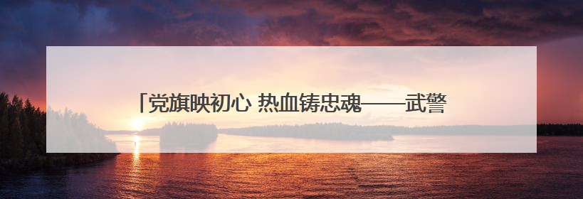 党旗映初心 热血铸忠魂——武警淄博支队官兵赴黑铁山抗日武装起义纪念馆开展“七一”主题党日活动