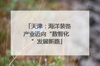天津：海洋装备产业迈向“数智化”发展新路
