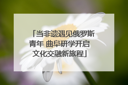 当非遗遇见俄罗斯青年 曲阜研学开启文化交融新旅程