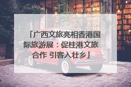 广西文旅亮相香港国际旅游展：促桂港文旅合作 引客入壮乡