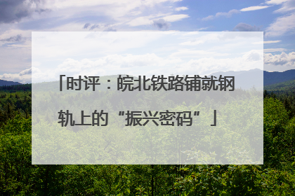 时评：皖北铁路铺就钢轨上的“振兴密码”