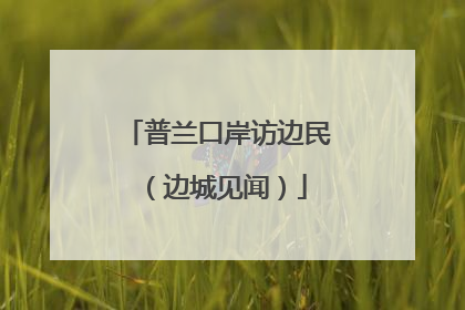 普兰口岸访边民（边城见闻）