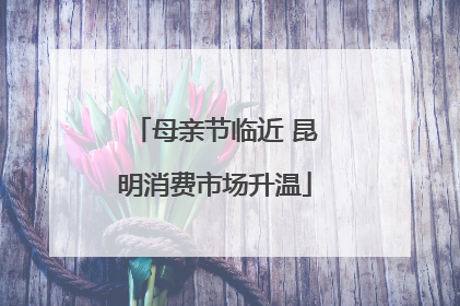母亲节临近 昆明消费市场升温