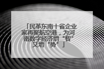 民革东南十省企业家再聚航空港，为河南数字经济增“智”又增“势”