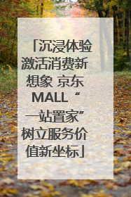 沉浸体验激活消费新想象 京东MALL“一站置家”树立服务价值新坐标