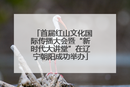 首届红山文化国际传播大会暨“新时代大讲堂”在辽宁朝阳成功举办