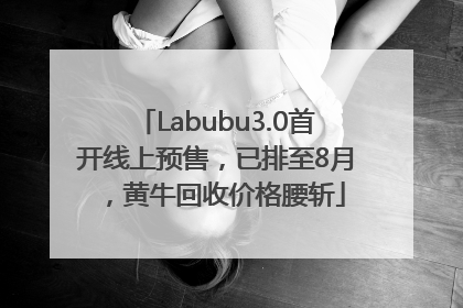 Labubu3.0首开线上预售，已排至8月，黄牛回收价格腰斩